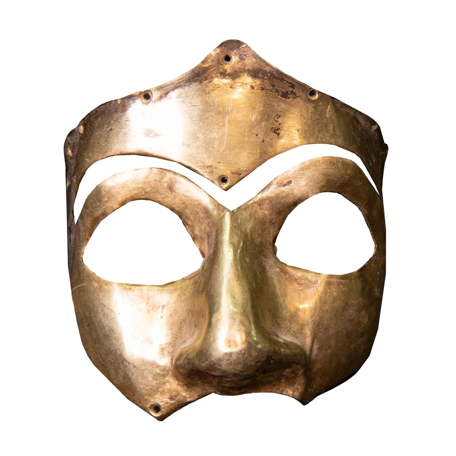 ماسک صورت از گنجینه‌ی غار کلماکره